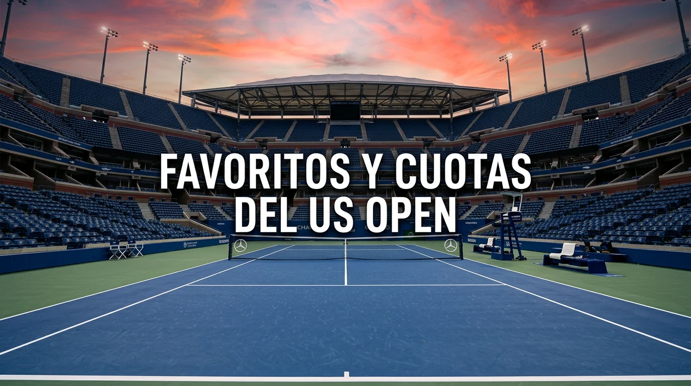 Favoritos y cuotas del US Open de tenis en pista dura de Flushing Meadows